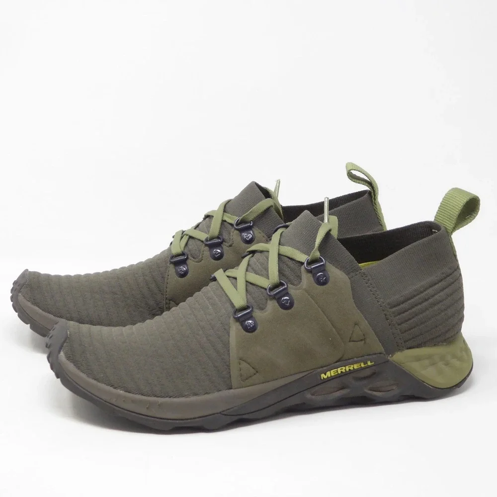 Merrell Mens Range AC+ Sneakers Shoes Athletic Olive Green J97499 Size 9